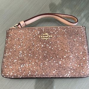 Coach Star Glitter Wristlet